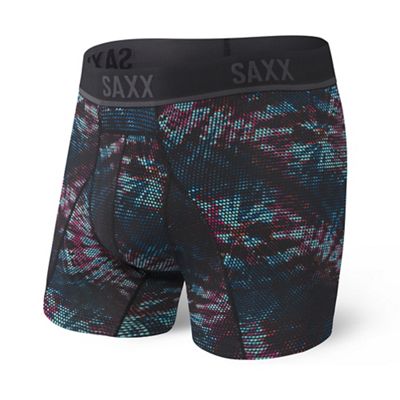 SAXX Kinetic HD Boxer Brief - Blue Sky Explosion - M, Blue Sky Explosion